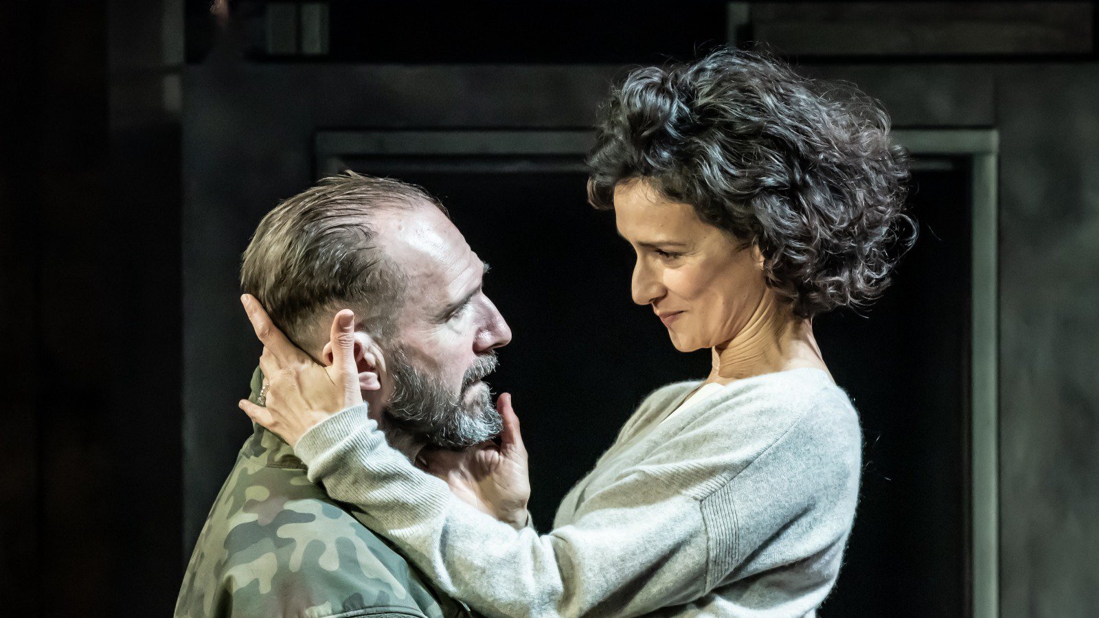 Macbeth: <br>_Ralph Fiennes & Indira Varma_